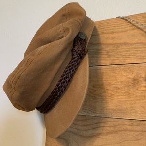 Tan brixton fiddler hat